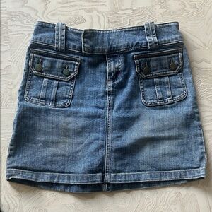 Banana Republic Denim Mini Skirt